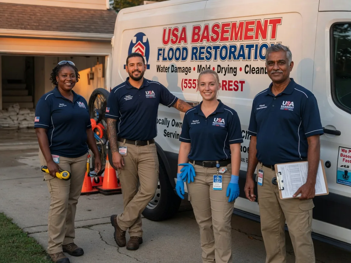 Basement Flood Cleanup company in Drummonds, TN